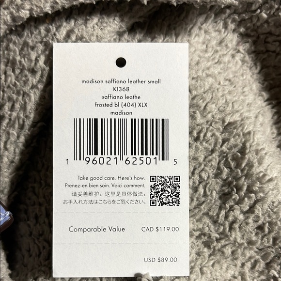 Kate Spade Light Blue Card Holder - Picture 5 of 5